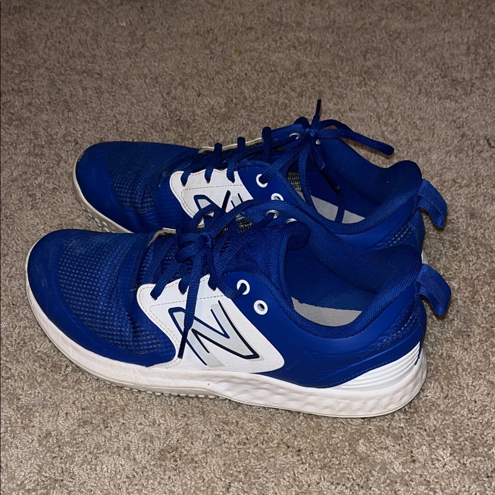 New Balance Royal Blue and White Athletic Shoes